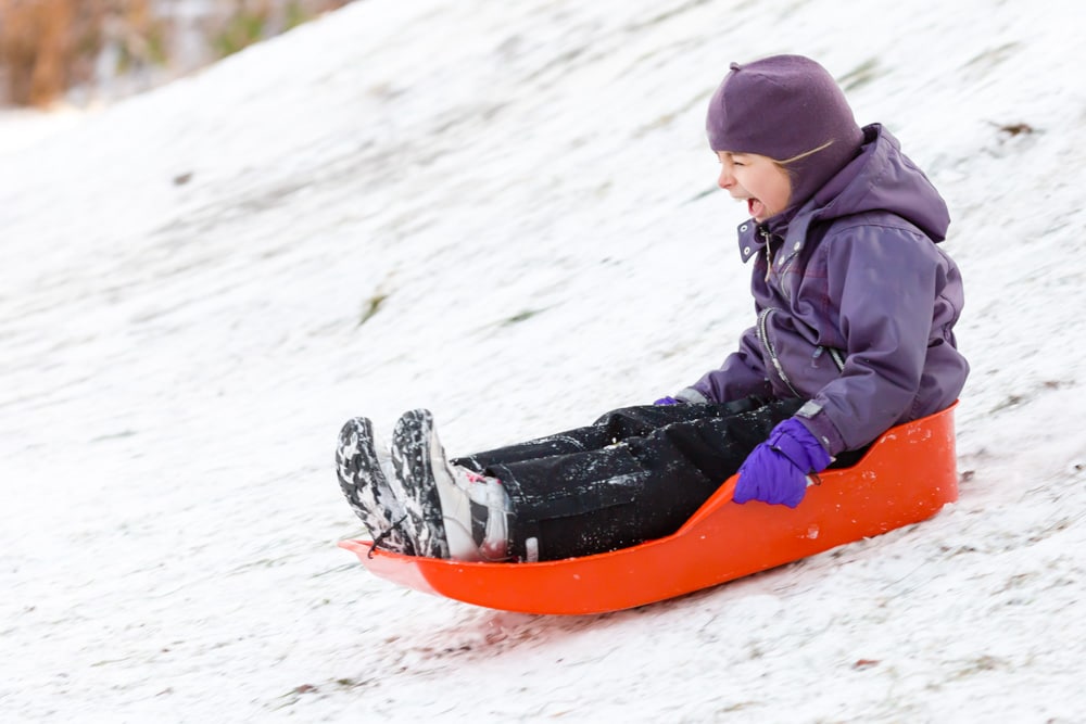 Things to do in Boston during Winter: Sledding